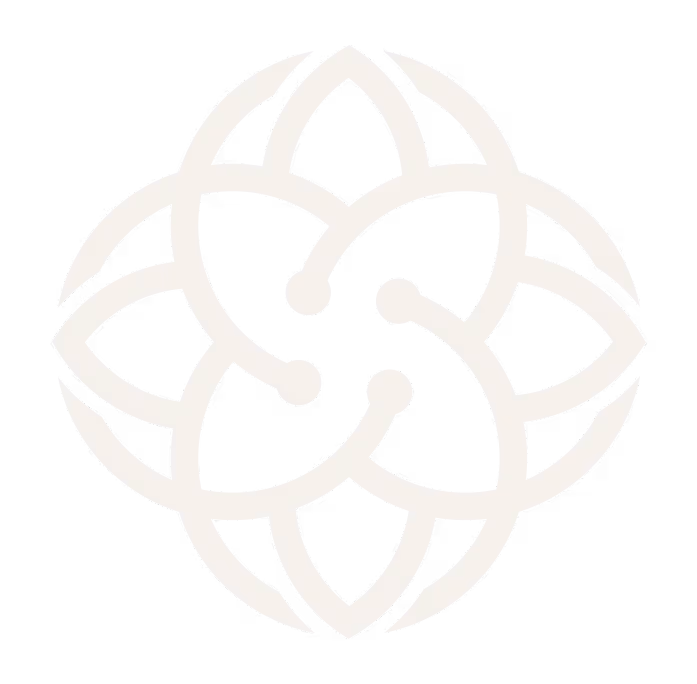 Concentric wavy circular lines forming a spiral pattern on a black background.