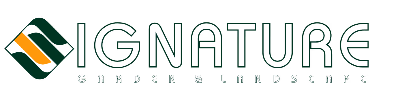 Signature Garden & Landscape logo.