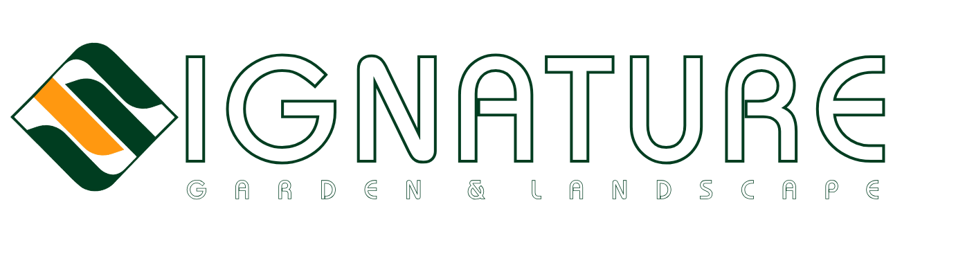 Signature Garden & Landscape logo.
