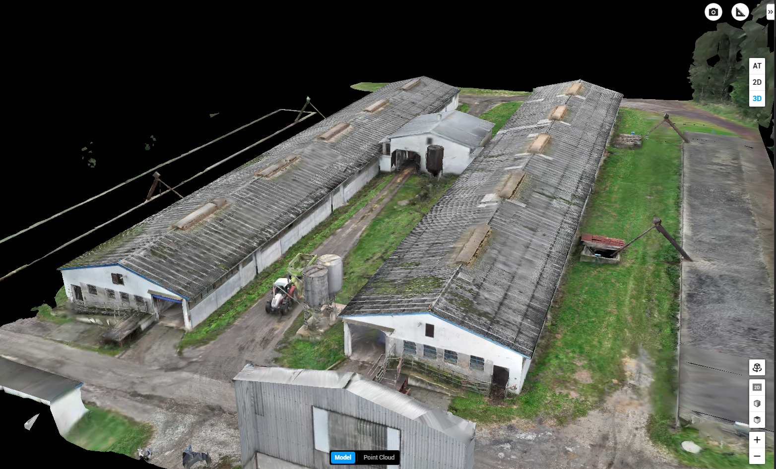 Výkres detailu skladby střechy zpracovaný technickým oddělením