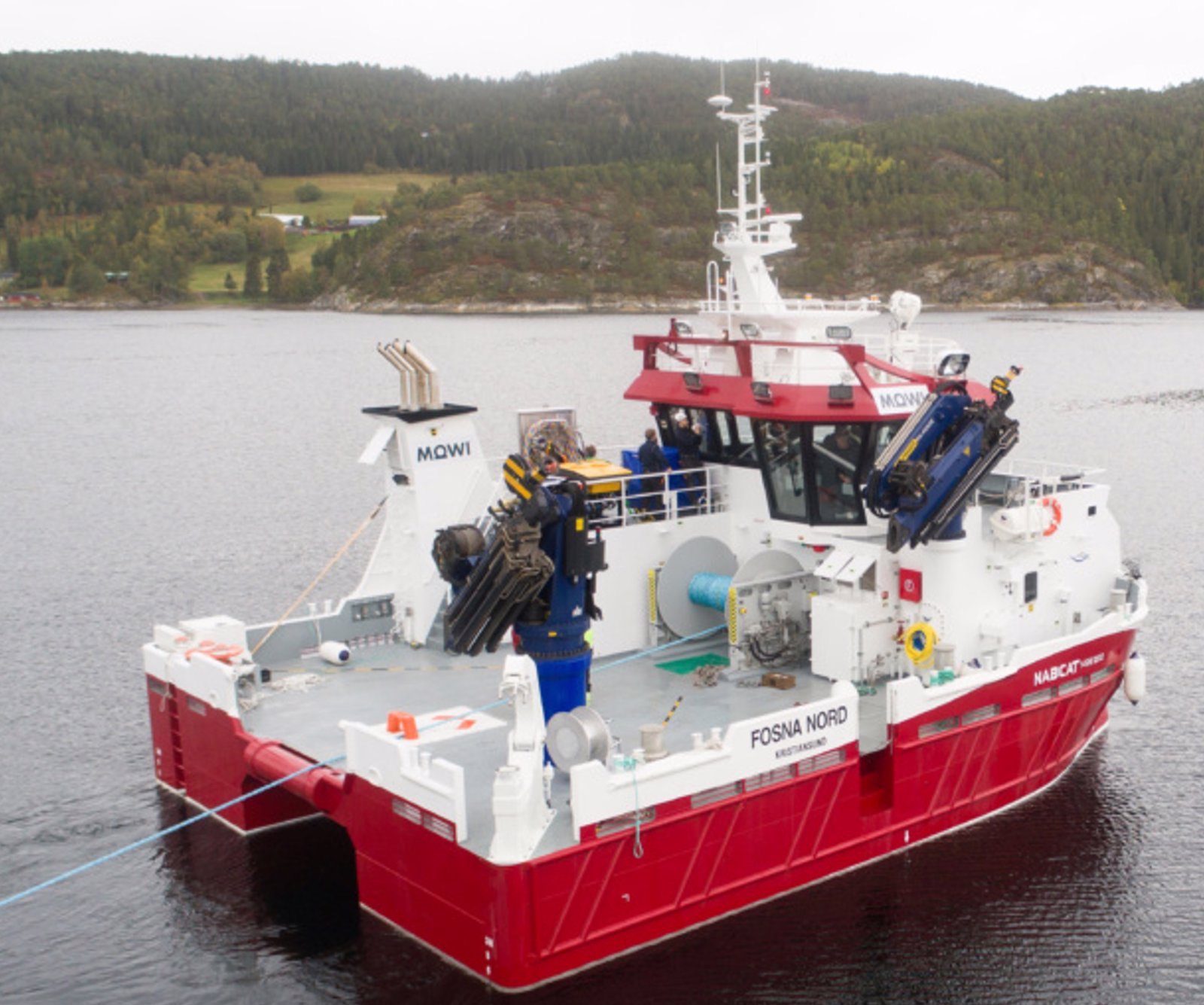 Fosna Nord, servicefartøy