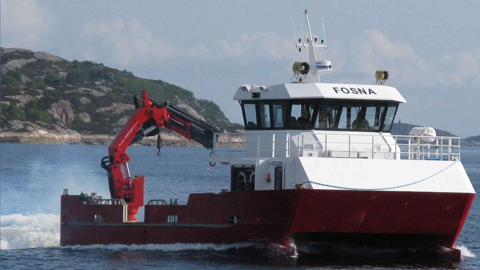 Fosna, notvaskefartøy