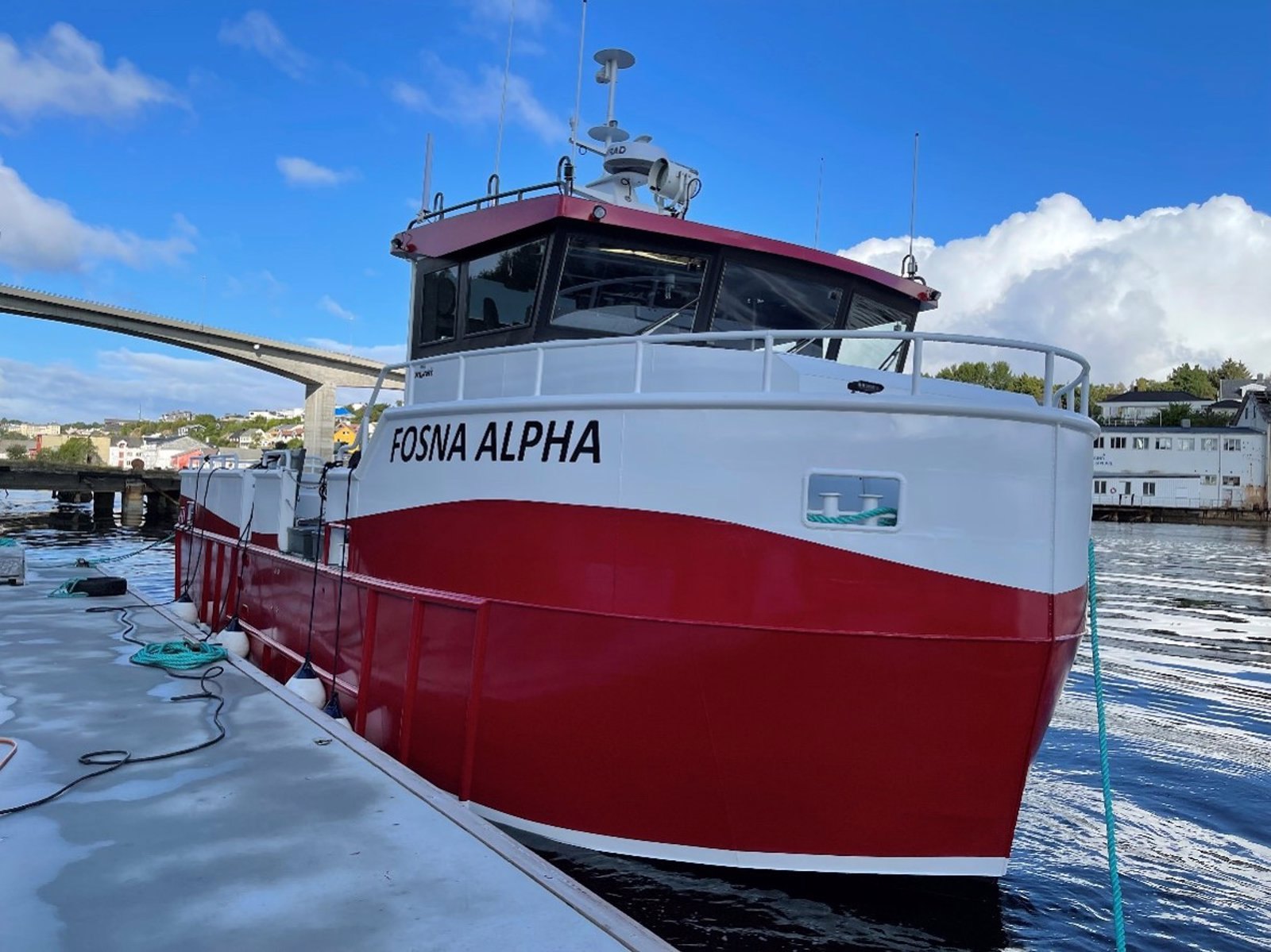 Fosna Alpha, notvaskefartøy