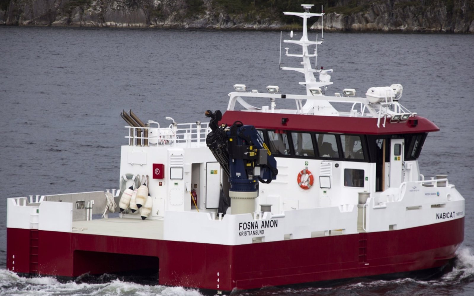 Fosna Amon, notvaskefartøy