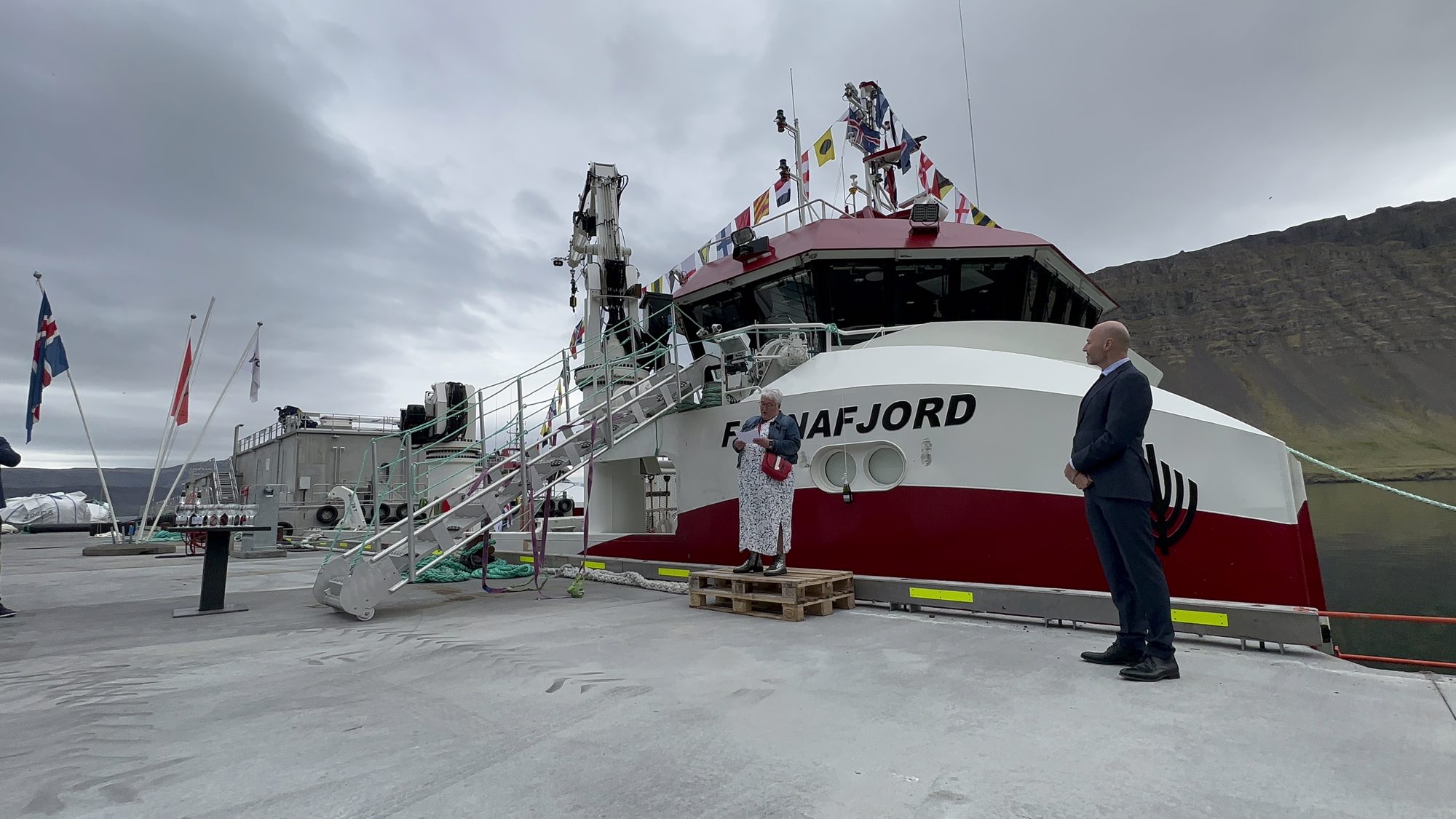 Dåpen av Fosnafjord i Bildudalur