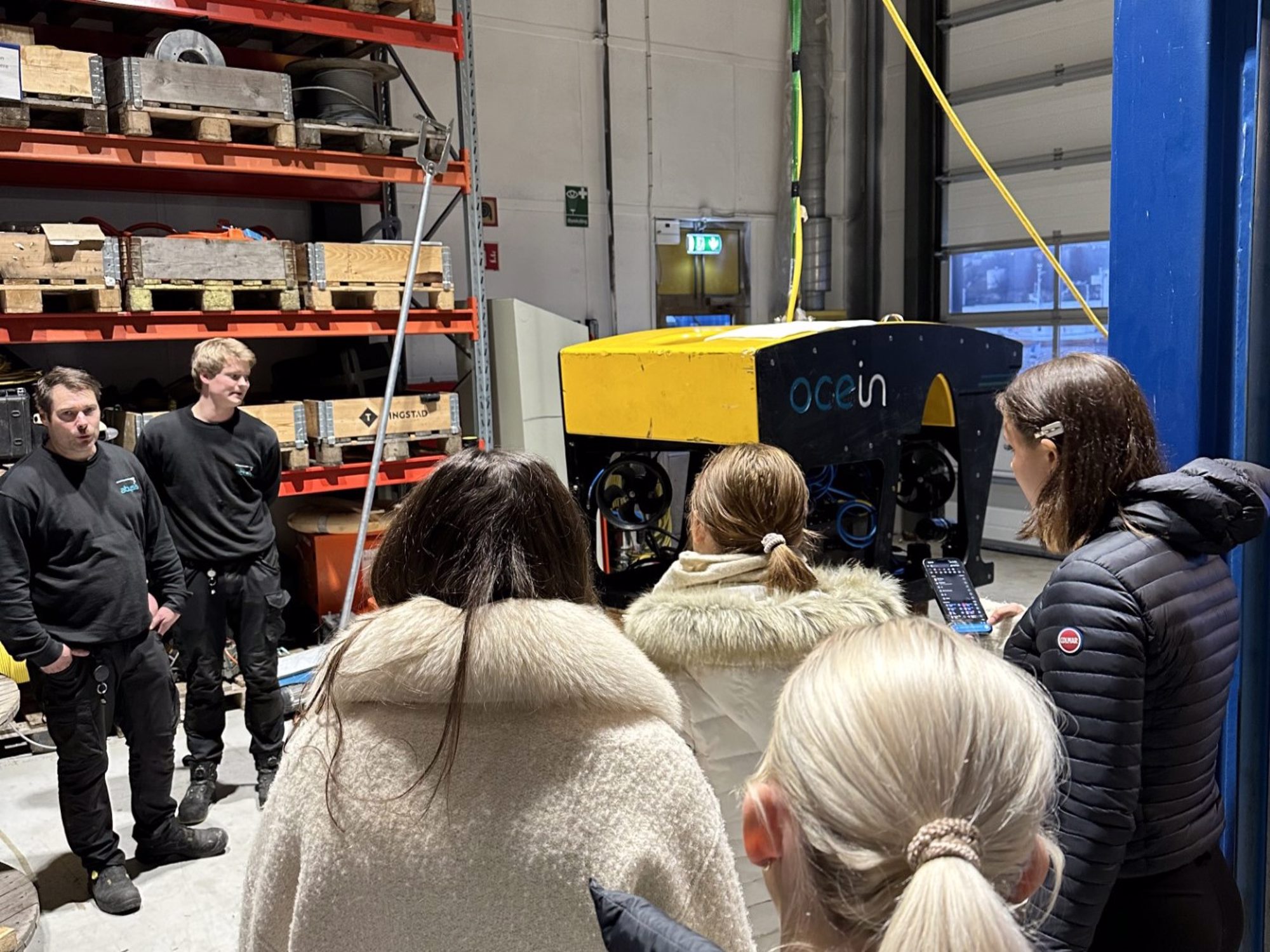 Deltakere fra Havfrua Nordvest hos Abyss