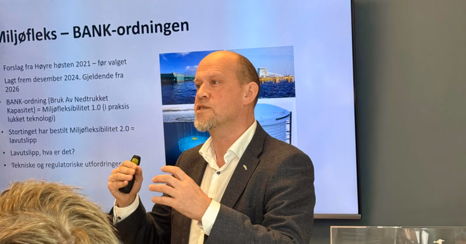 Krister Hoaas fra Sjømat Norge