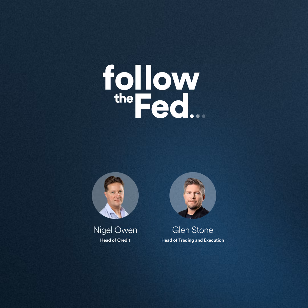 Follow the fed logo with Nigel Owen and Glen Stone face cards next to it