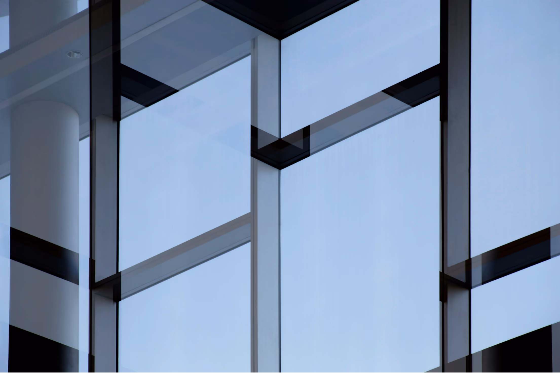Windows of an office building