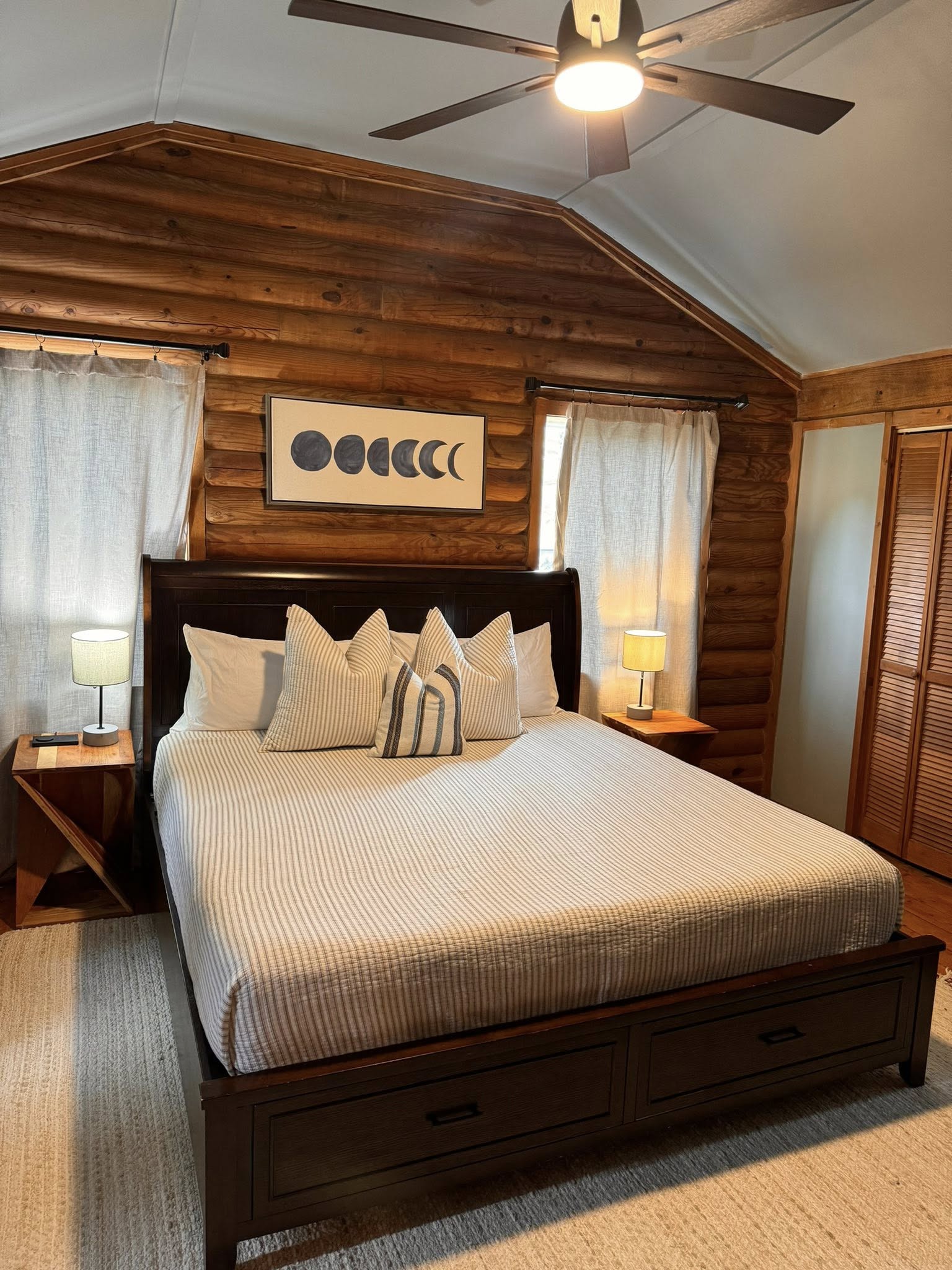 Airbnb turnover clean, freshly reset in the High Country