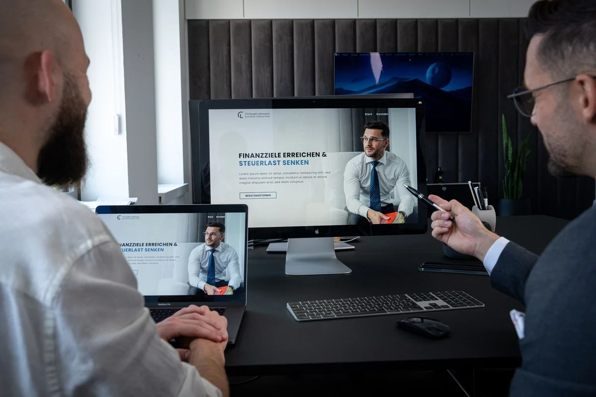 Kreatives Webdesign und technische Entwicklung einer Website für Bayreuth