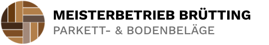 Logo des Parkettleger-Meisterbetriebs Brütting aus dem Landkreis Forchheim – Kunde von Gerngross Media