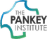 The Pankey Institute logo with stylized text and a curved teal design element.