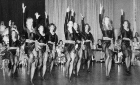 1. Großveranstaltung: Durchführung der Hessischen Meisterschaften für „Jazz und Modern Dance“ in der Main-Kinzig-Halle Hanau mit 400 Teilnehmern und 500 Zuschauern.
