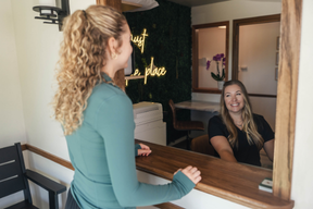 Patient check-in at Kee Health