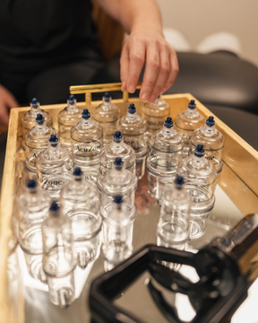 Cupping and myofascial release at Kee Health