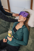 Recovery suite with lavender eye pillow at Kee Health