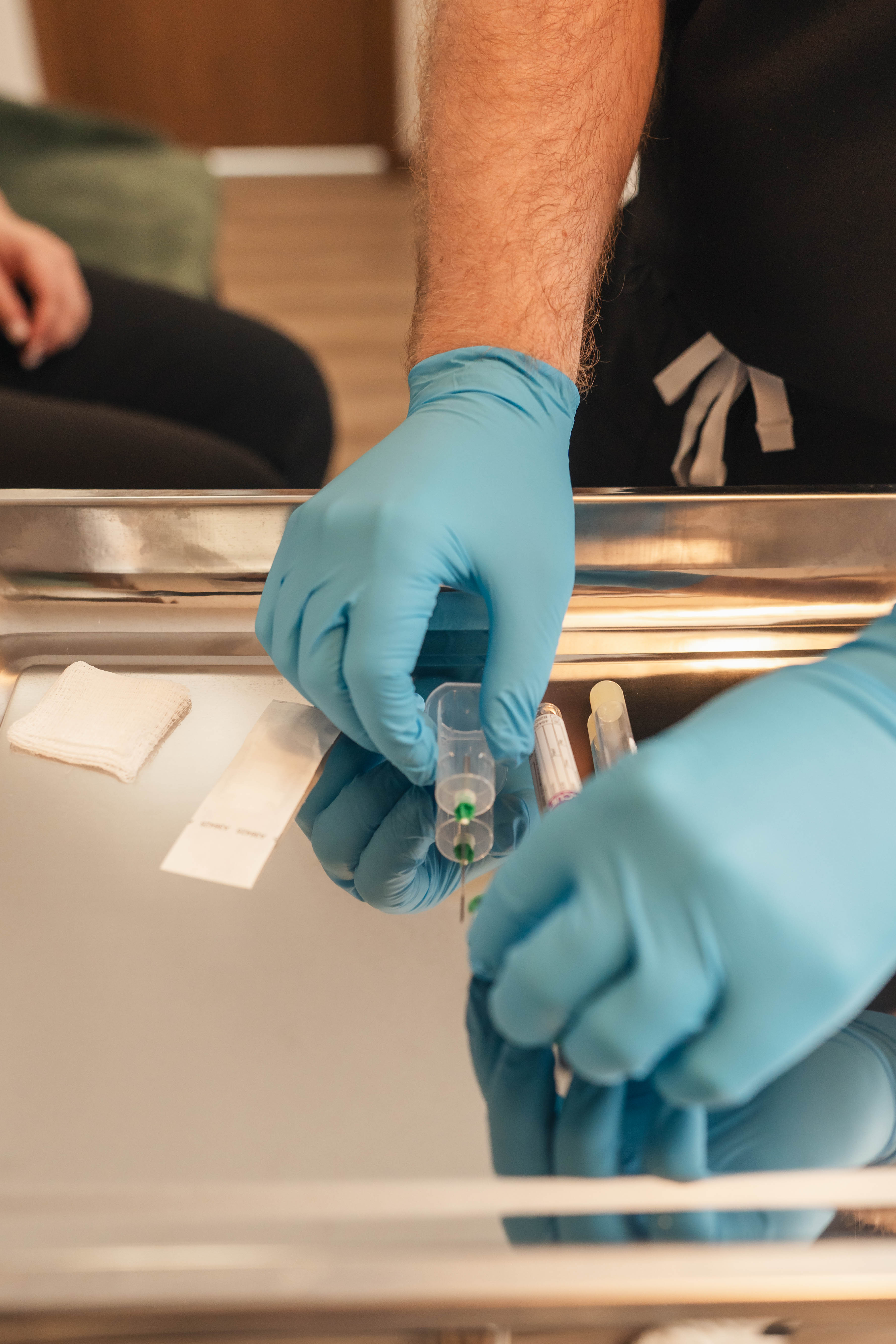 Blood draw and labs at Kee Health