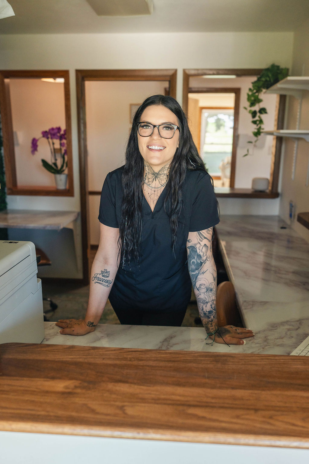 Front desk at Kee Health