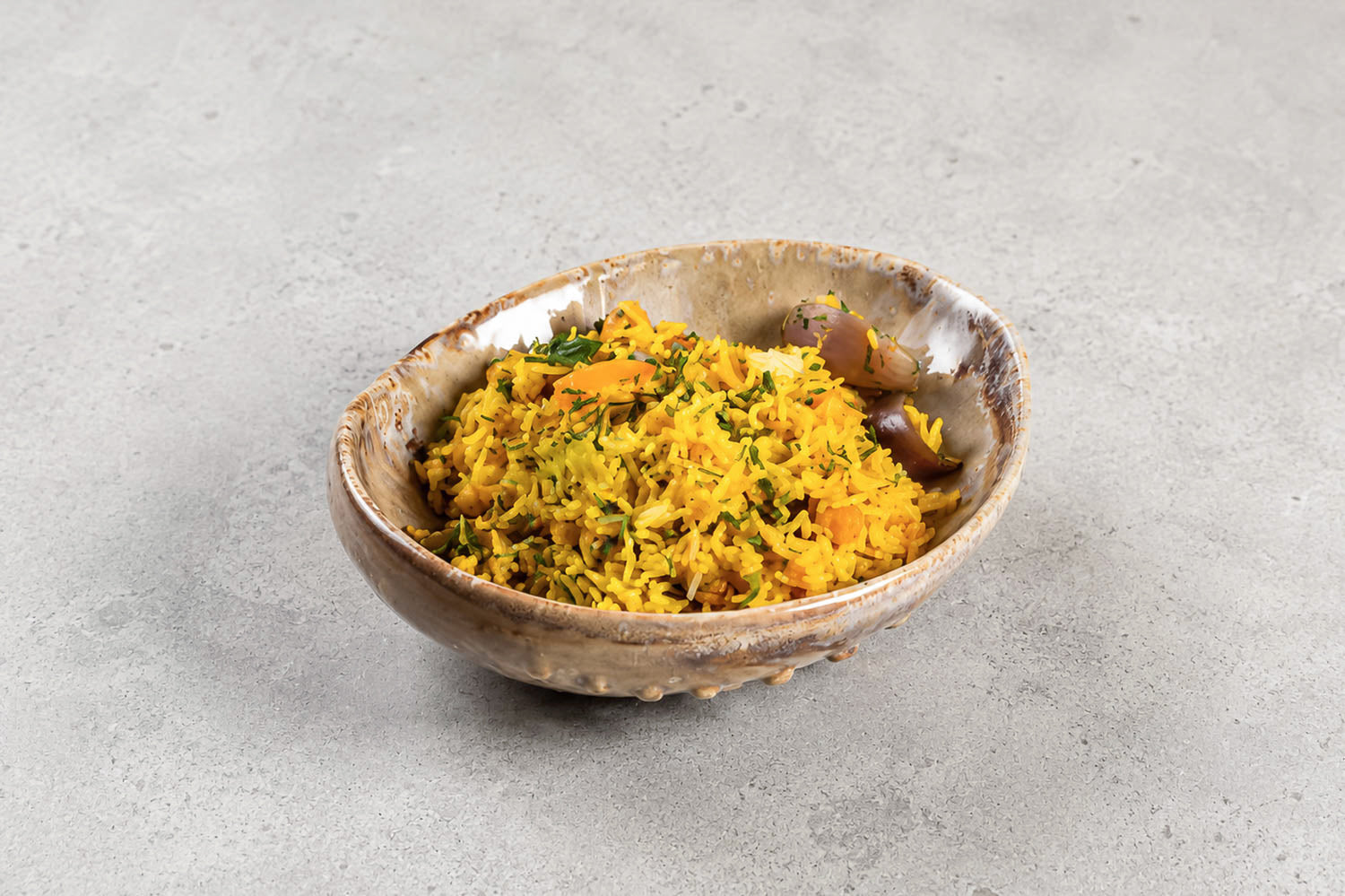 Yellow Rice with Root Vegetables