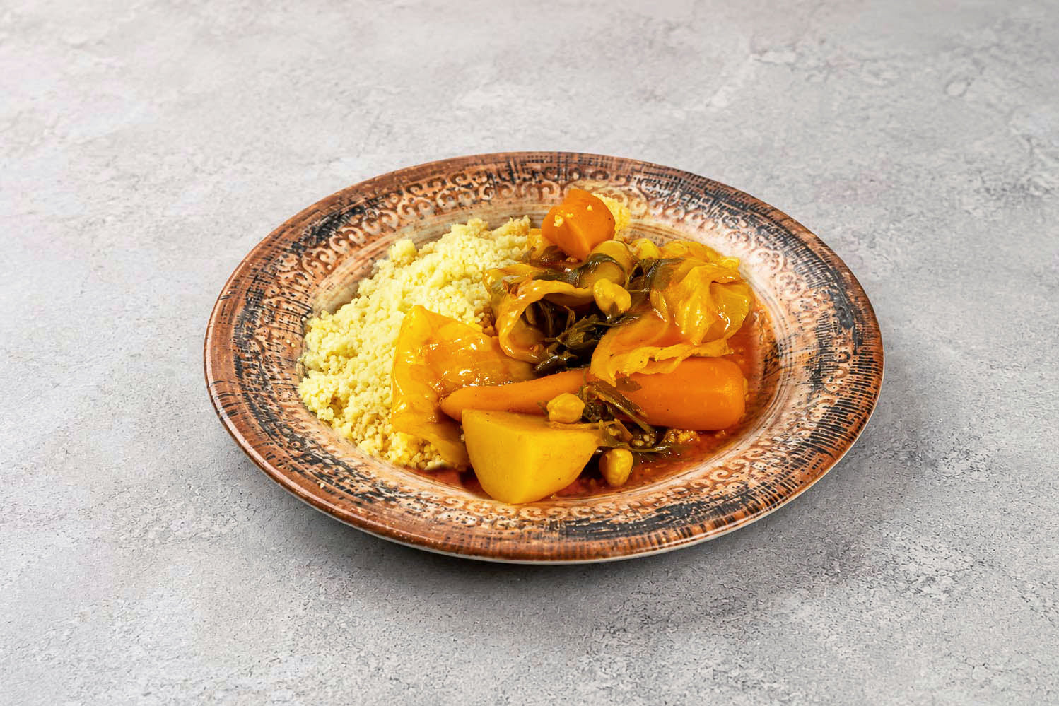 Vegetable Soup with Couscous