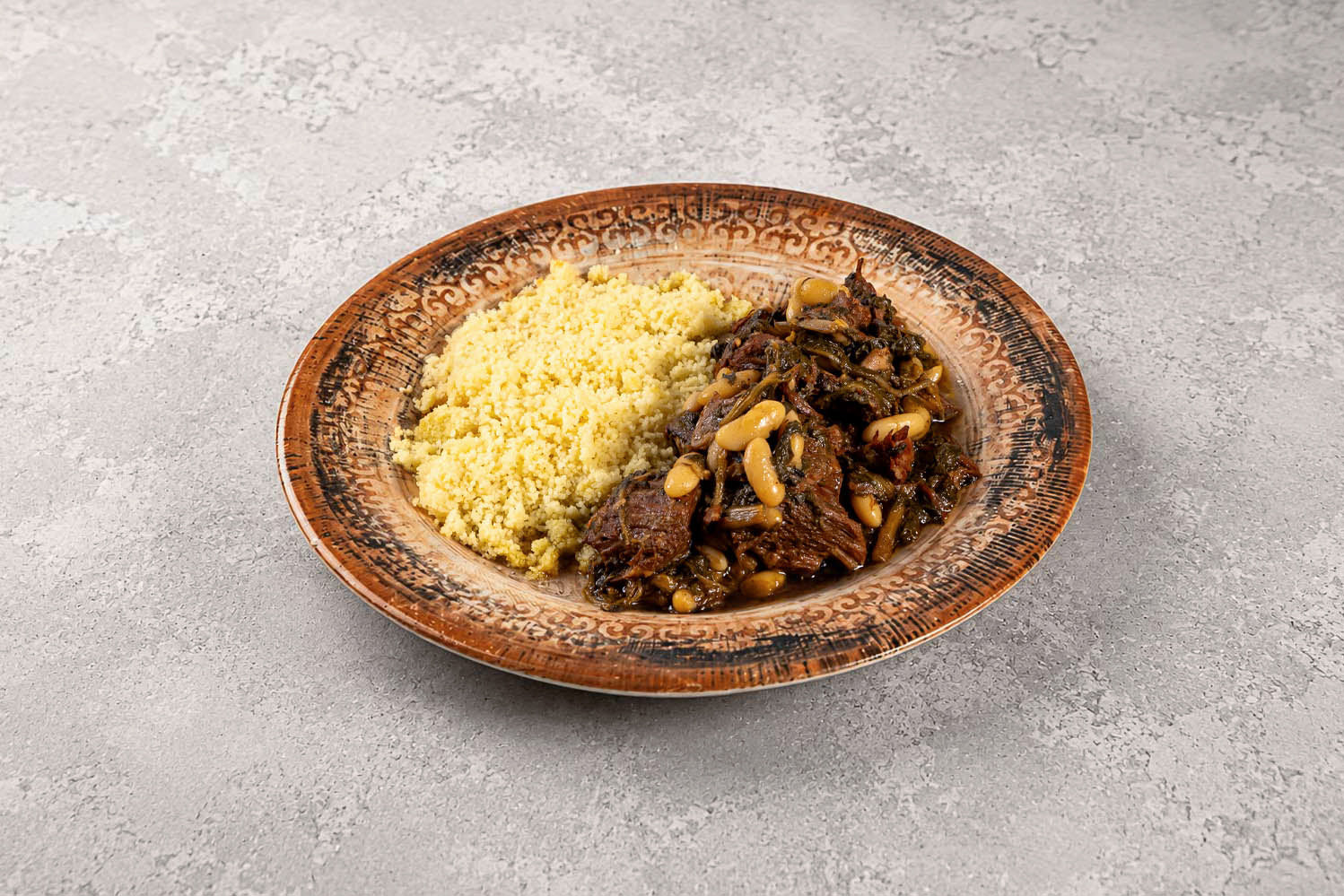 Tunisian-Style Couscous with Lamb and White Beans