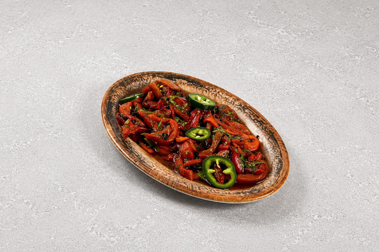 Chili Peppers in Olive Oil