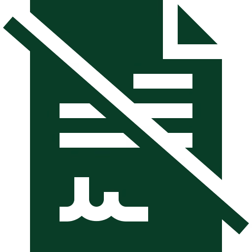 Icon de Cancelamento de Contrato