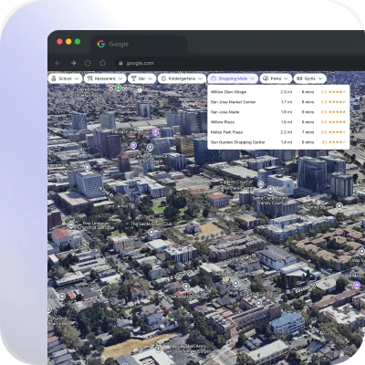 Neighborhood map