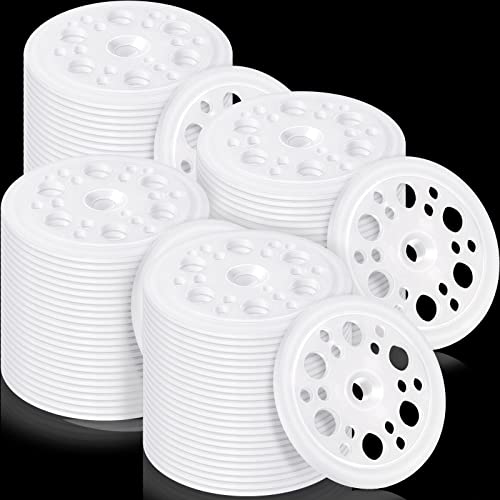 Taiyin 200 Pcs 1.77 Inch/ 45 mm Plastic Washers Foam Board Insulation