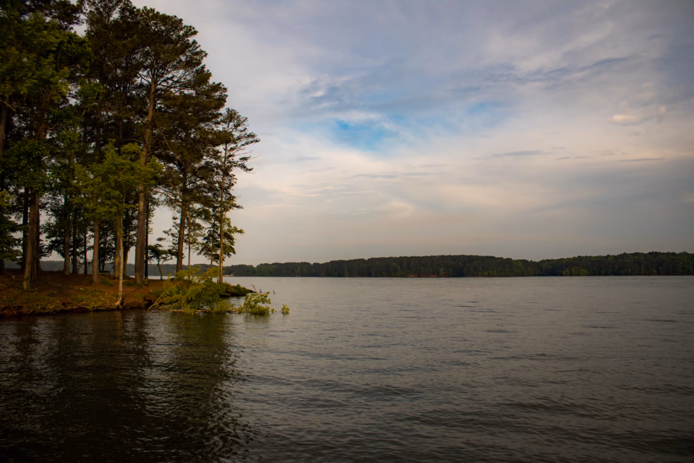 West Point Lake in LaGrange Georgia stock image