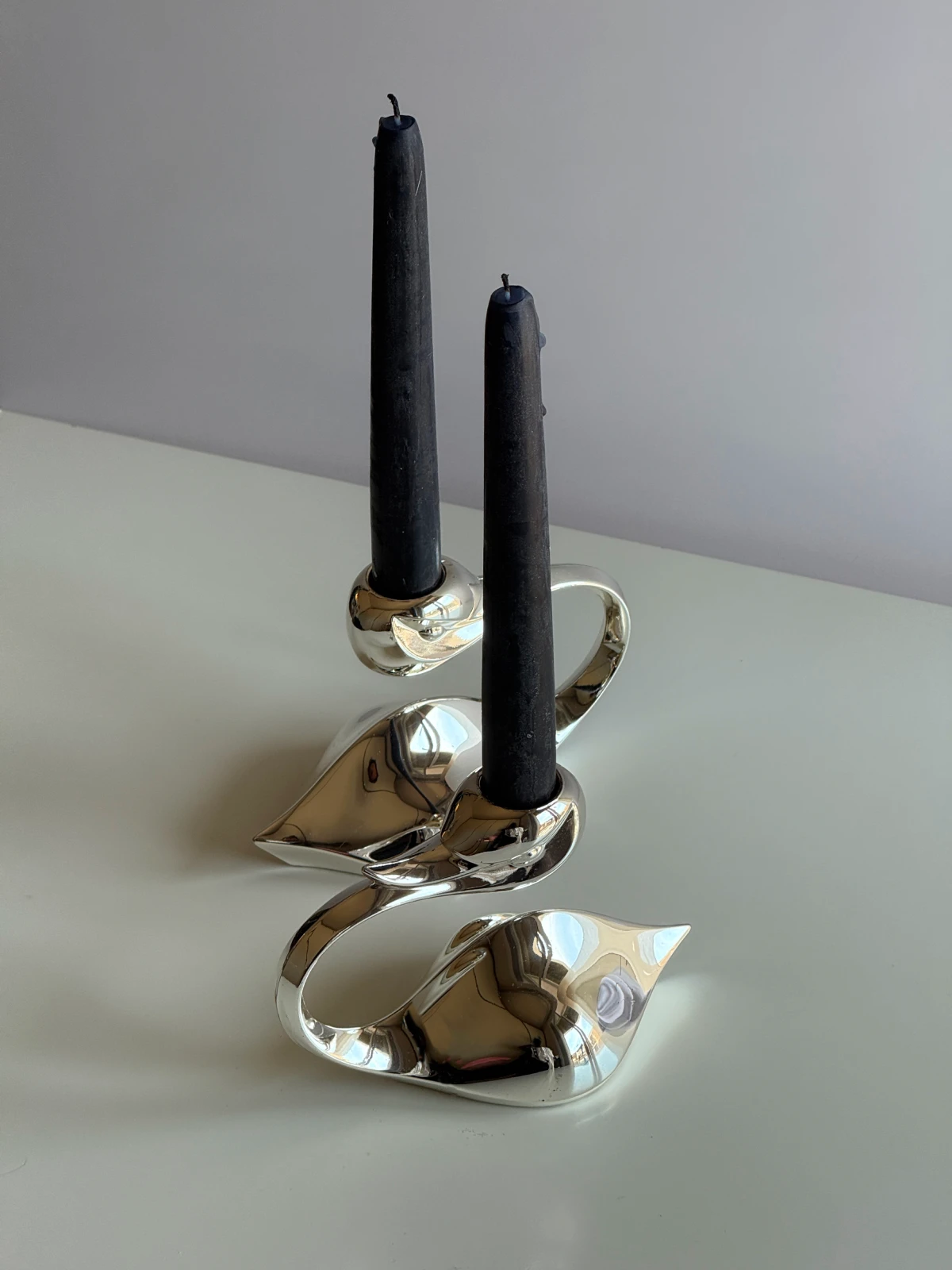 BMF Swan Candle Holder