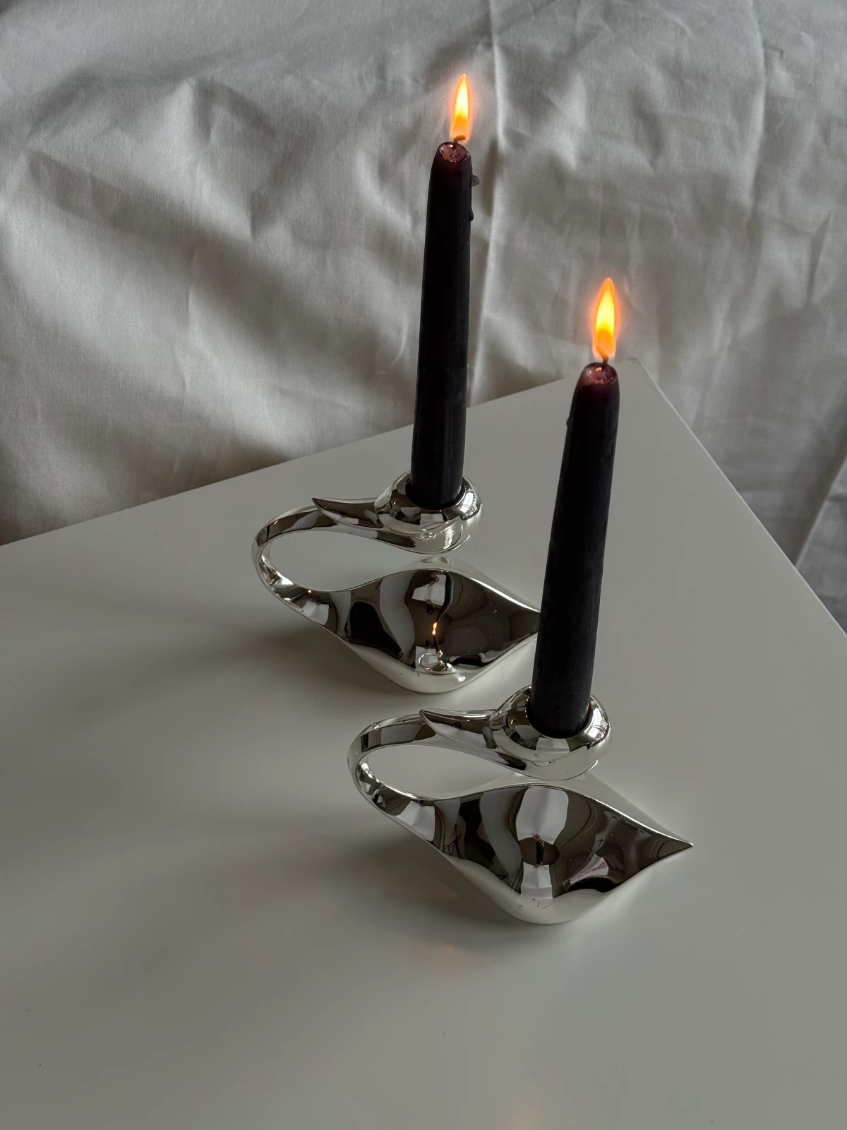 BMF Swan Candle Holder