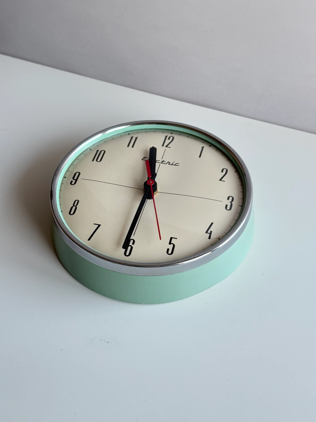 Mint-green Wall Clock