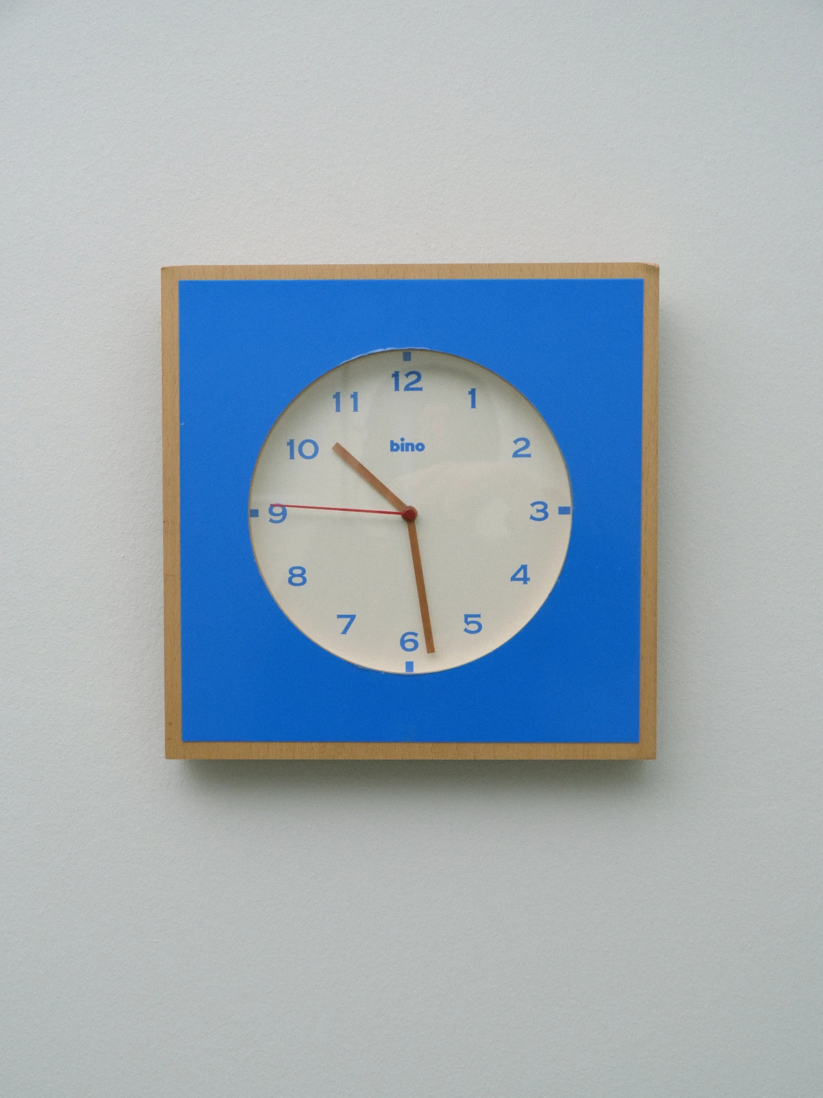 Bino Blue Wall Clock