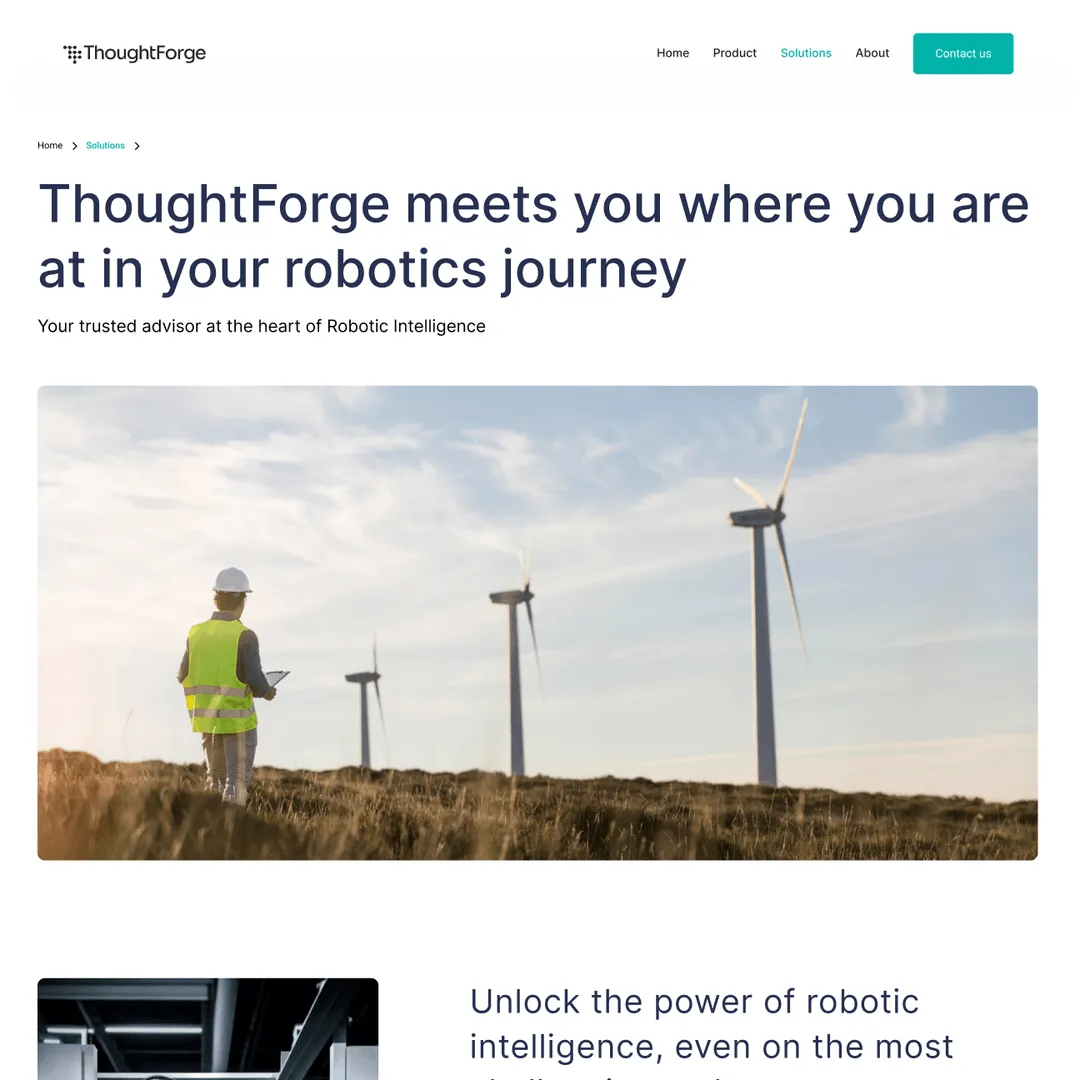 AI robotics website