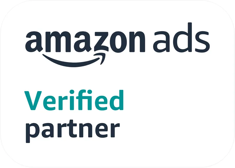 Badge "Amazon Ads Verified Partner"