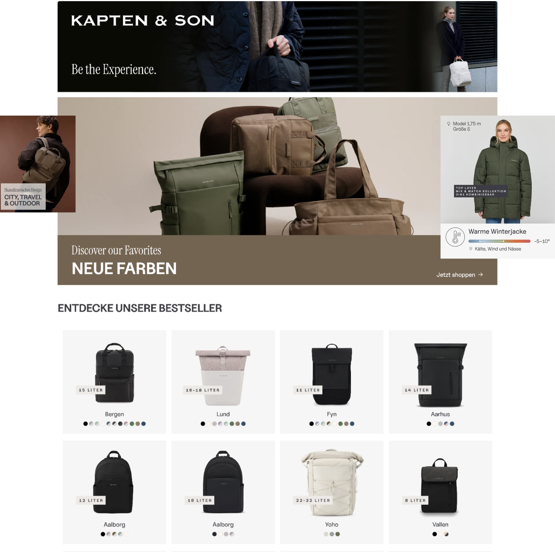 Kapten & Son Amazon Produktbilder & Brandstore