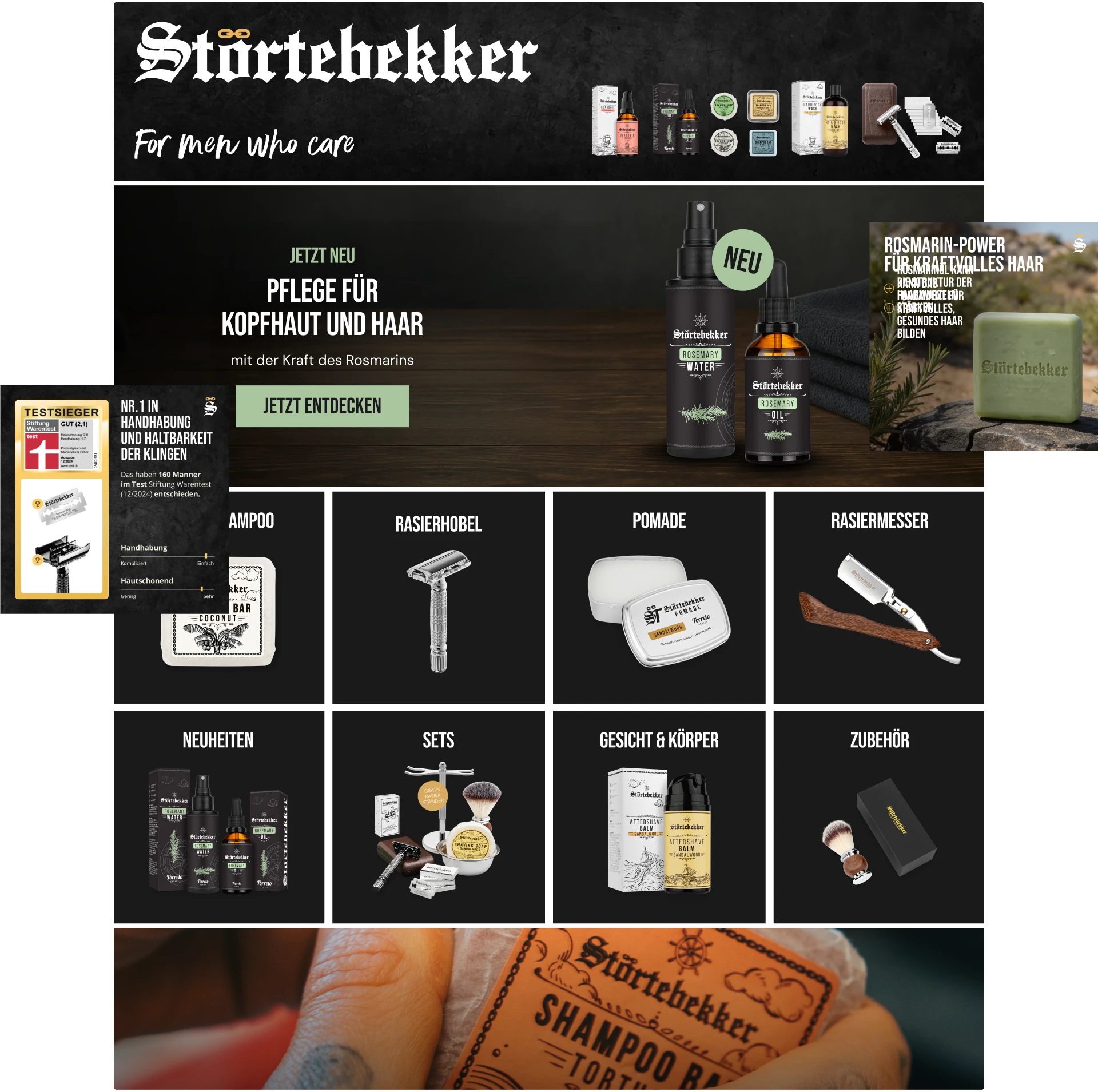 Störtebekker Amazon Produktbilder & Brandstore