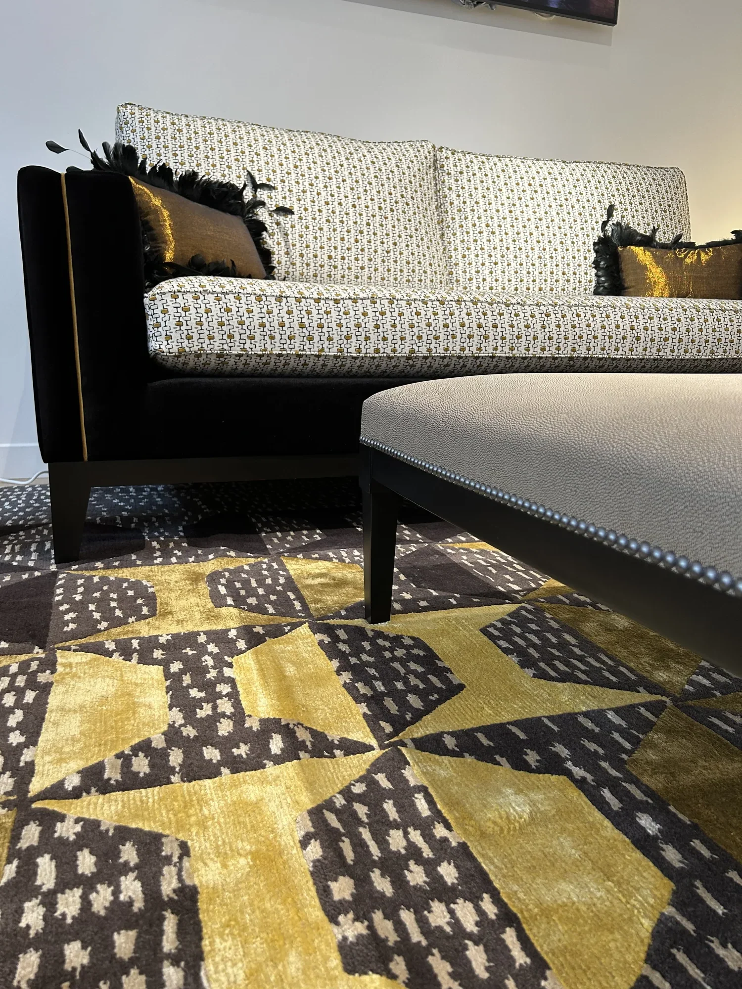Appartement parisien avec un tapis Diacasan, avenue Raymond Poincaré