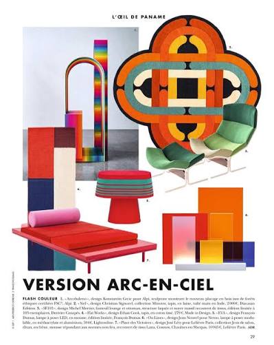 Salle à manger avec un tapis Diacasan, projet Agnès Salja