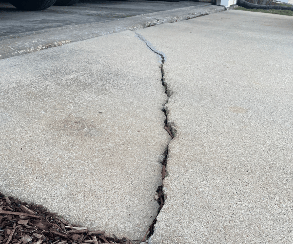 Concrete surface