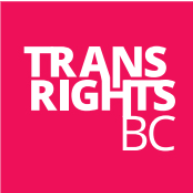 Trans Rights BC logo