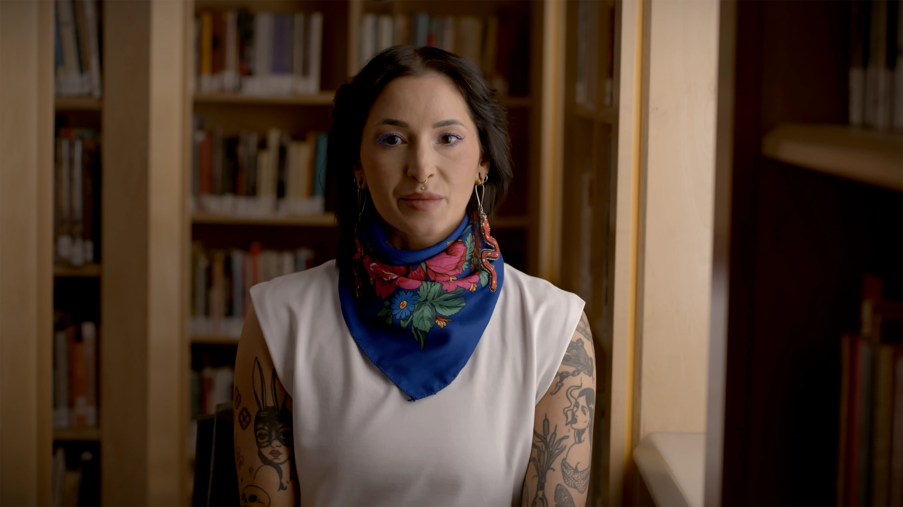 Video still of Adrienne