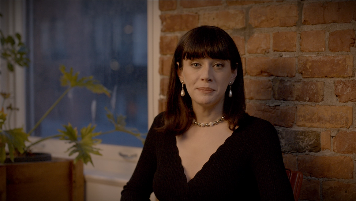 Video still of Lauren