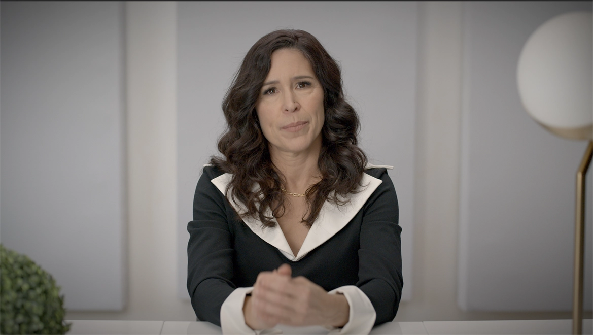 Video still of Dr. Tania