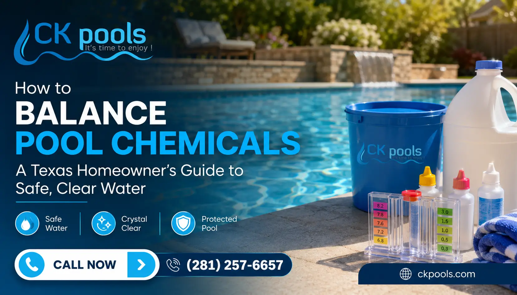 How to Balance Pool Chemicals: A Texas Homeowner’s Guide to Safe, Clear Water