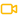 Simple yellow phone handset icon on a transparent background.