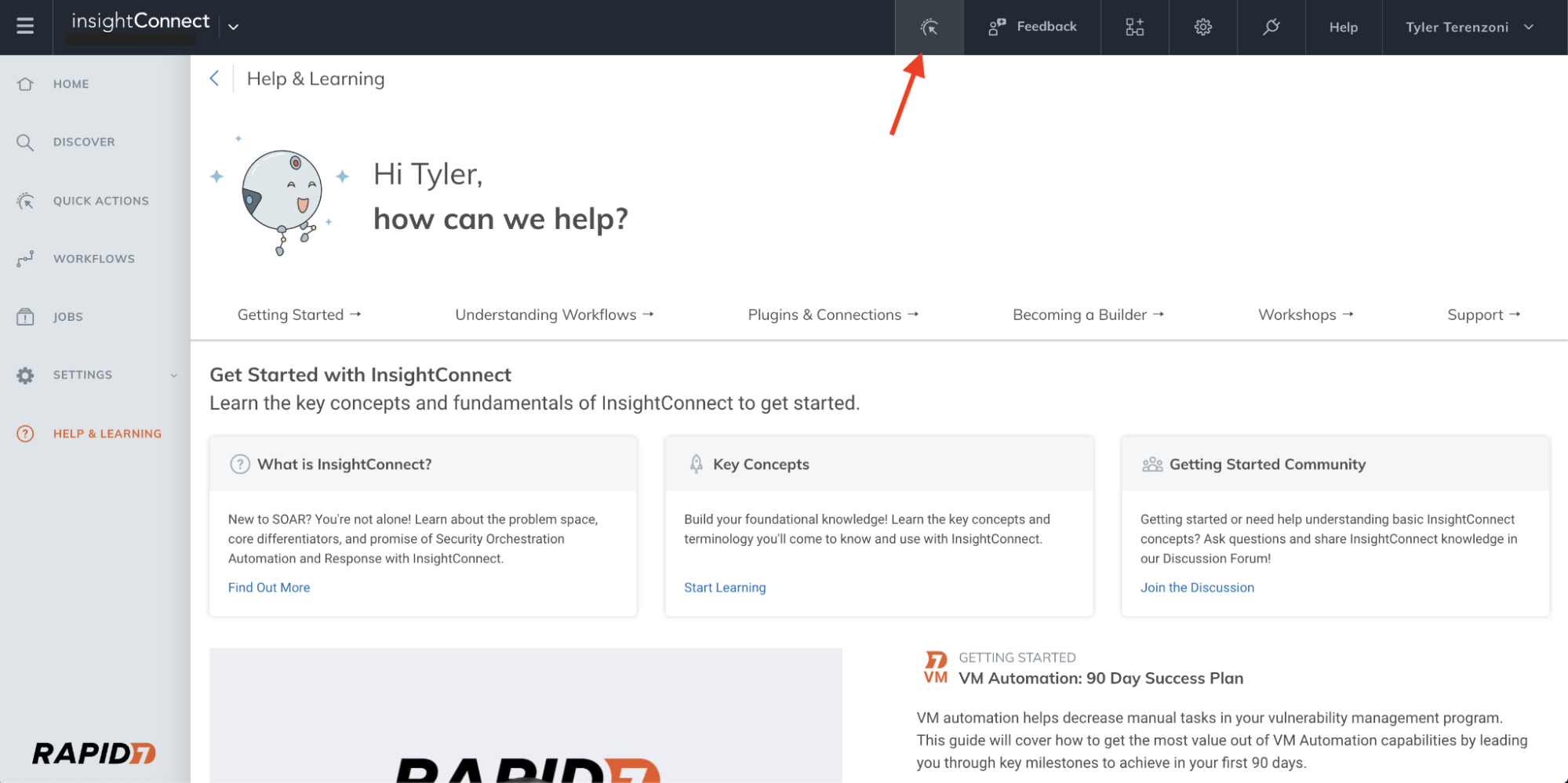 Rapid7 InsightConnect screenshot