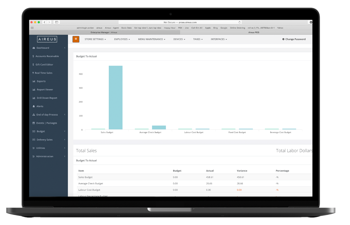 Audit Trail — Aireus Back-Office Portal